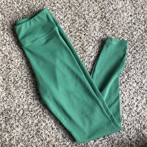 Green Exercise Leggings